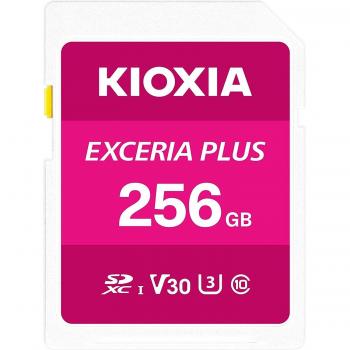 Kioxia Exceria Plus 256GB SDXC UHS-I V30 Memory Card