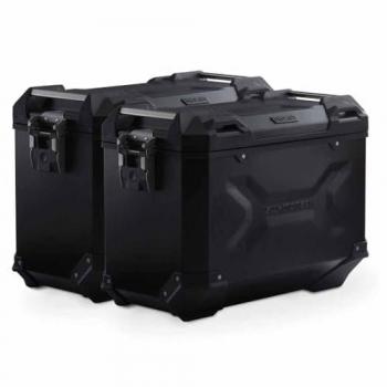 Sistema valigie in alluminio TRAX ADV Nero 45/45 l Yamaha Tracer 9 (20-)