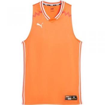 Puma Hoops Team T-Shirt Arancione