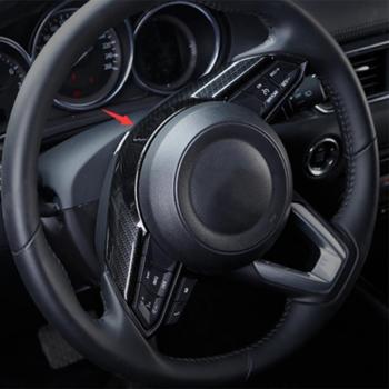 Funda de Volante CX5 “Carbono Elegance” con Moldura Interior