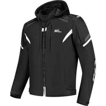 Blouson Rusty Stitches Dylan Imperméable Noir-Blanc