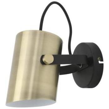 F-bright Aplique Pared Dorado Negro E27