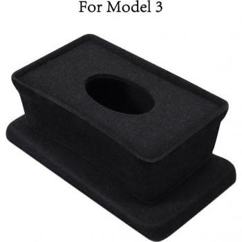 Flocking Style Storage Box for Tesla Model 3