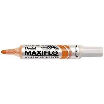 Pentel Maxiflo Whiteboard-Marker mit 2,5mm Rundspitze in Orange