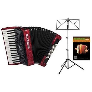 Hohner Bravo III 72 SilentKey Akkordeon Starter Set