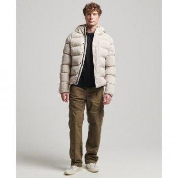Superdry Giacca a Tiroletti Microfibre Sport Chateau Grigio 2XL