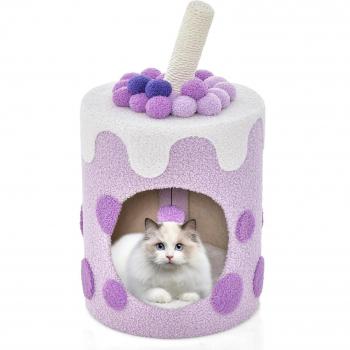 Cuccia per Gattini Bubble Tea con Sisal