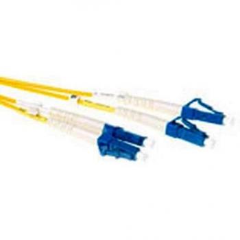 ACT Cable de fibra óptica 4 m Monomodo LSZH OS2 con conectores LC