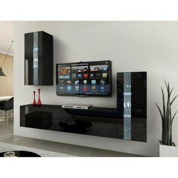 Conjunto TV Azura Concept 47-47 Negro Brillante