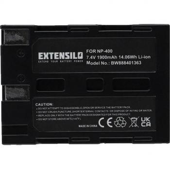 Extensilo 1900 mAh Kamera-Akku für Minolta