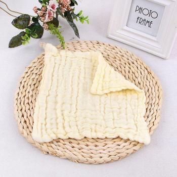 30x30CM Cotton Gauze Baby Face Towel 6 Layers