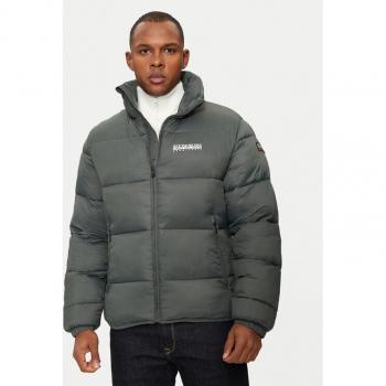 Napapijri A‑Suomi 3‑Puffer – Green, Long Sleeve, Size L