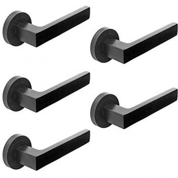 Manivelas de Aluminio Negro Mackay
