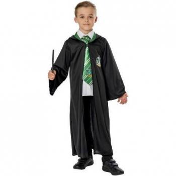 Harry Potter kinder/Kids Zwadderich kostuum One Size zwart