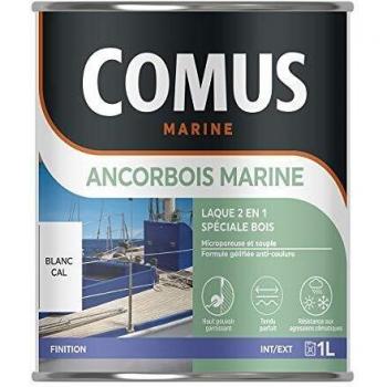 Laque Décorative Ancorbois Marine 1L Gris Perle