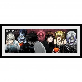 Stampa con cornice Death Note Personaggi 75x30 cm by GB Eye
