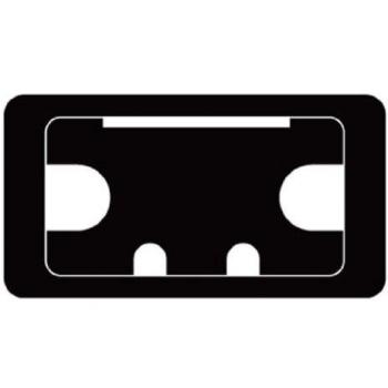 Trend Desk Cable Tidy Insert Black