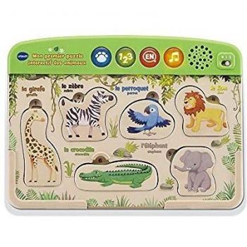 Jeux d'éveil Mon Premier Puzzle Interactif Animaux Vtech