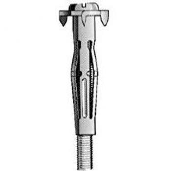 Chevilles à Expansion avec Vis M5 x 65 mm