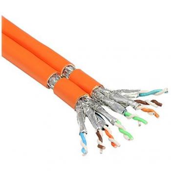 GC N0064 Cat.7 Duplex S/FTP Cable, 25m, 1000 MHz, Orange