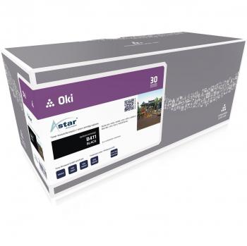 Ersatztoner Astar AS10702 für Drucker von OKI B411, schwarz, 3000 Seiten Kapazität