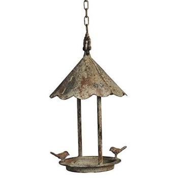 Mangeoire à Oiseaux en Métal 37x20cm