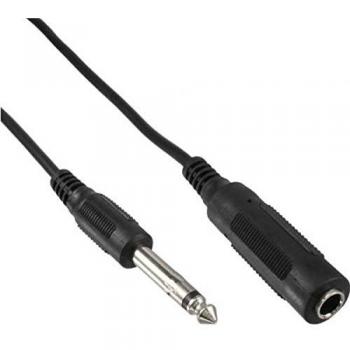 Cavo Audio Prolunga Jack 6,3mm (M) Jack 6,3mm Presa (F) Stereo 2mt Karma