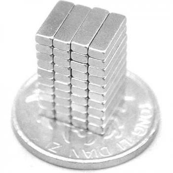 Aimants néodyme 10x3x2mm, épaisseur 2mm