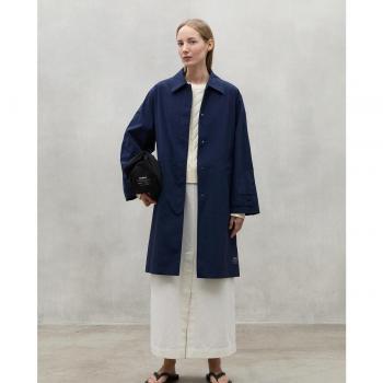 Her Navy Ecoalf Ida Trench – Size M