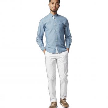 Serge Blanco Comfort Fit Chino Trousers