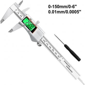 Calibrador Electrónico AceroInox 0‑150 mm