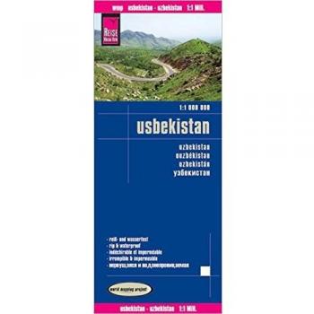Reise Know-How Landkarte Usbekistan / Uzbekistan (1:1.000.000)