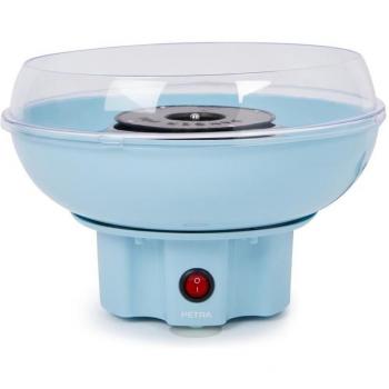 Petra Zuckerwatte Maschine „Fun Kitchen“ – Blue Edition mit Messlöffel und Holzstäbchen