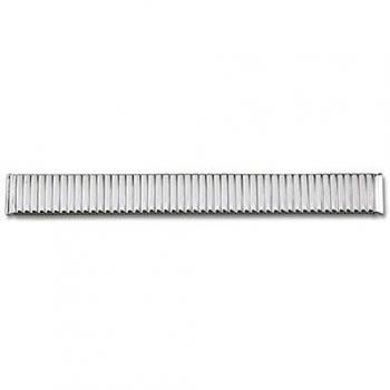 Zugband 20 mm – Silber, Edelstahl, Eichmüller, flexibles Uhrarmband