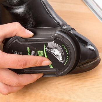 Doppelseitiger Pinsel für Schuhwachs und Lederpflege