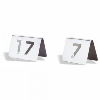 Chiffre 7 en Inox pour Table