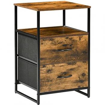 Tavololetto Notte 2 Cassetti – Design Industrial