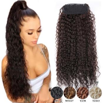 MEEPO Water Wave Curly Hair Extension with Two Combs
