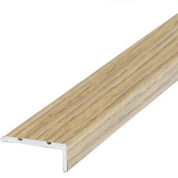 Dalsys Eloxiertes Aluminium-Treppenprofil – 135 cm Länge, 25 mm Breite, 20 mm Höhe