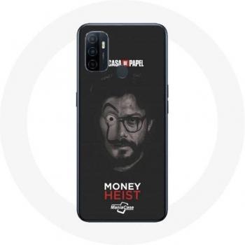 Oppo A53 Money Heist Case El Profesor Split Design Season 5