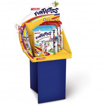 Edding 4 Funtastic: Conjunto de 16 piezas para suelo y pantalla, cartón