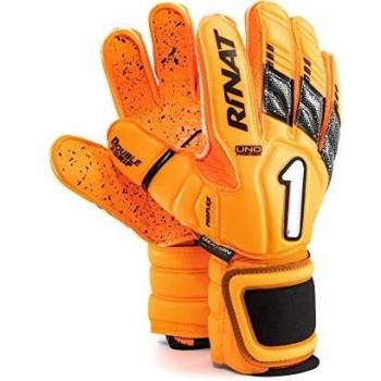 Rinat Torwarthandschuhe Uno Premier Lux Pro – Golero Sport in leuchtendem Neongelb (UK 8/EU 42)