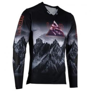 Maglia a manica lunga Leatt MTB Gravity 4.0 Alpine Nera