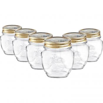 Quattro Stagioni Clear Glass Storage Jars