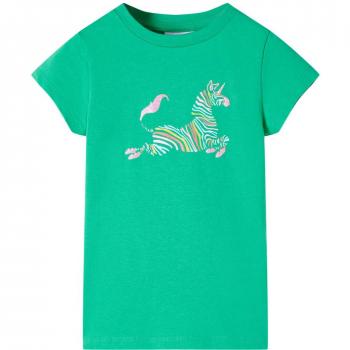 Camiseta verde neón para niños 140