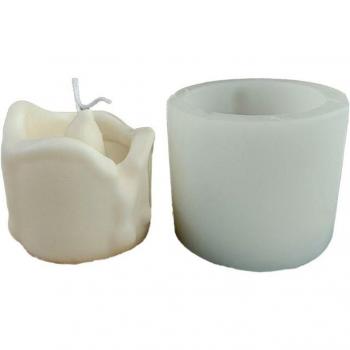 Molde de Silicona para Velas Pilar