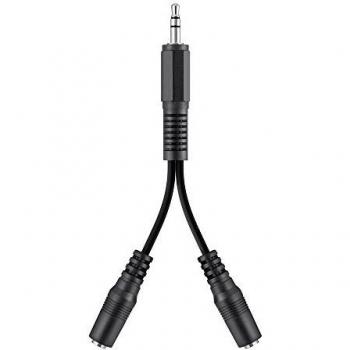Belkin Double Sortie Audio Jack Noir