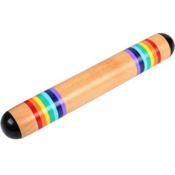 Rainbow Colored Rainstick Musical Toy