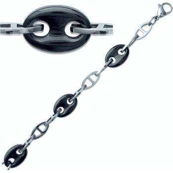 Bracelet Noir Grains de Café – Série Les Trésors De Lily