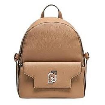 Mochila Liu Jo de Mujer con Logotipo Metálico y Material PU Curtido